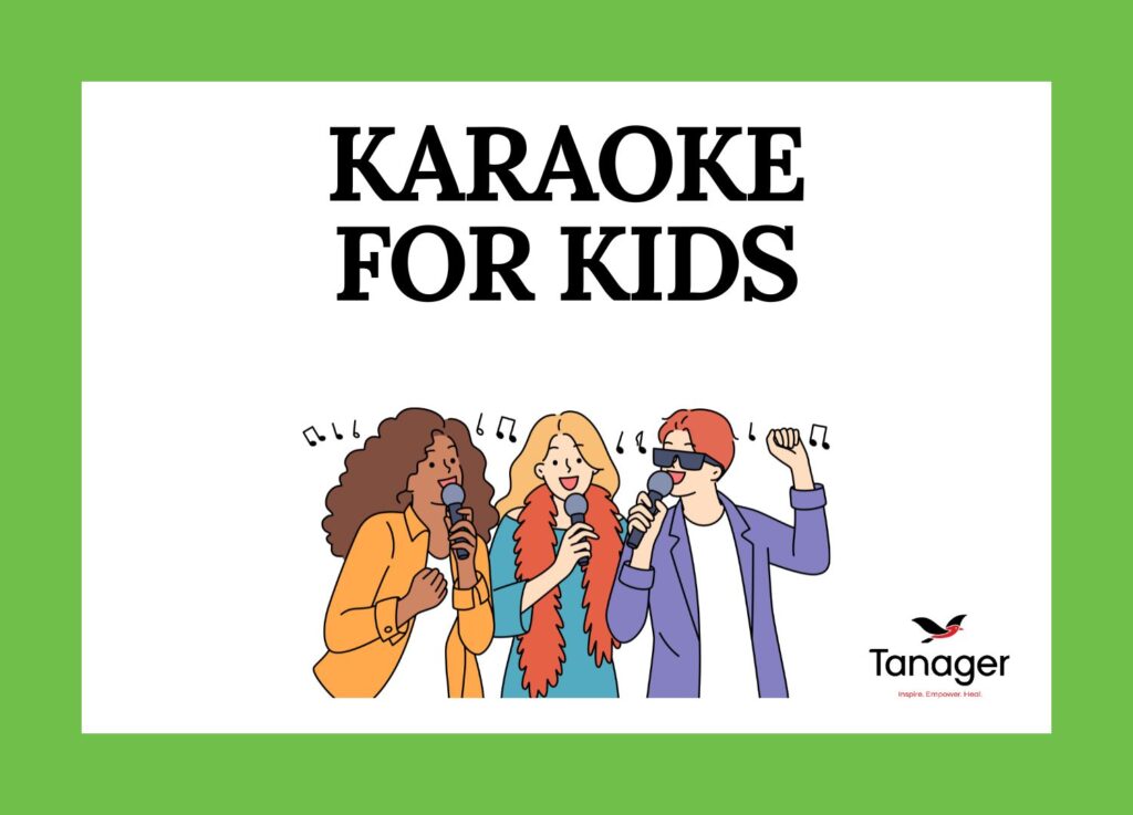 Karaoke for Kids Event Graphic