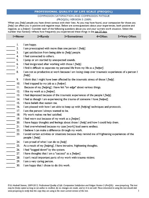 ProQOL 5