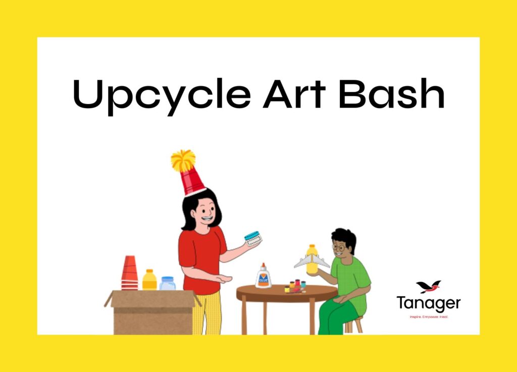 Upcycle Art Bash Event Graphic