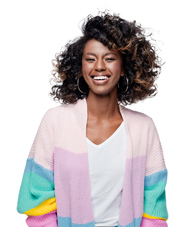 Smiling woman